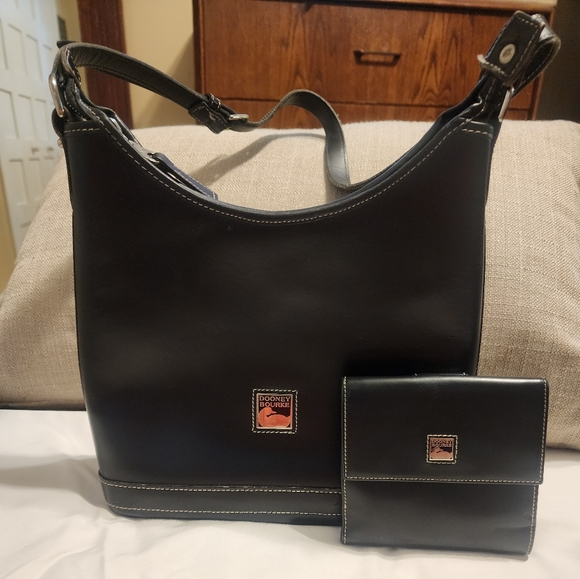 Dooney & Bourke Handbags - Dooney & Burke Shoulder Bag and Wallet Combo